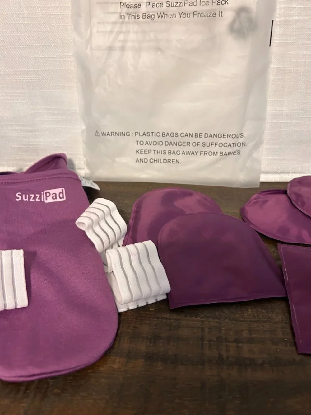 SuzziPad Ice Pack Cold Socks Kit